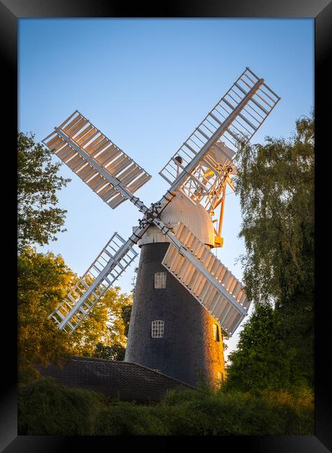 Mount pleasant windmill  Framed Print by Jason Thompson