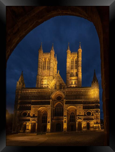  Lincoln Cathedral Framed Print by Jason Thompson