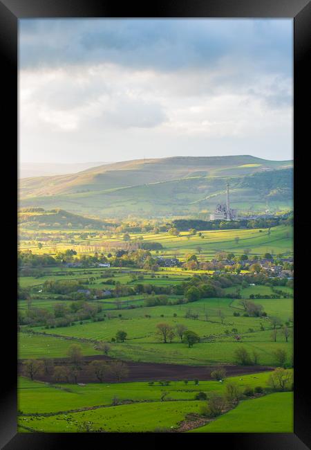 Hope valley cement works Framed Print by Jason Thompson