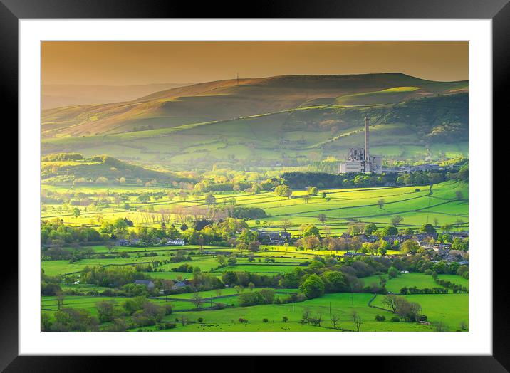 Hope cement works Framed Mounted Print by Jason Thompson