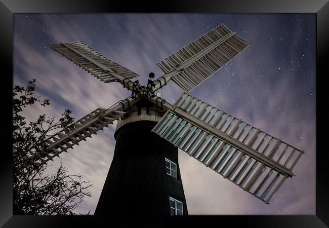 leverton wind mill Framed Print by Jason Thompson