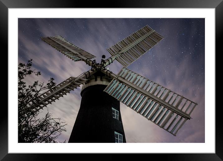 leverton wind mill Framed Mounted Print by Jason Thompson