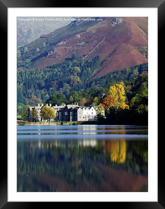 Autumn colours   Framed Mounted Print by Susan Tinsley