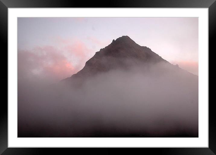 misty morning Framed Mounted Print by Peter Righteous