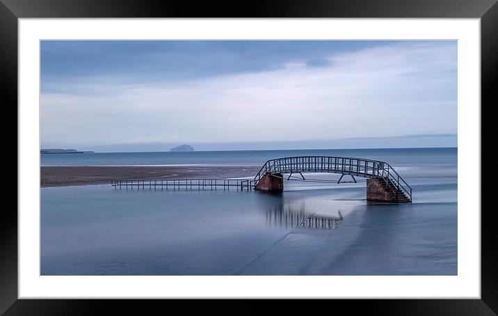 Bridge to Nowhere  Framed Mounted Print by Alan Sinclair
