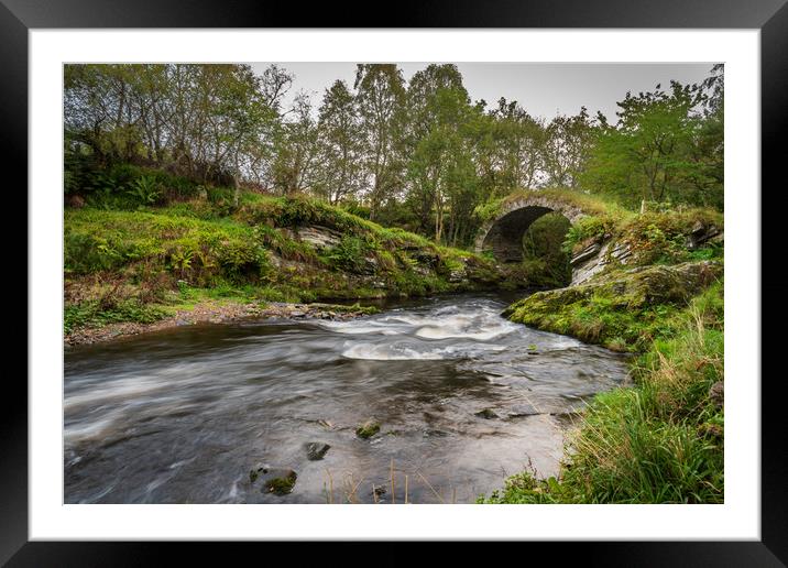 Cairngorm river Framed Mounted Print by Marcia Reay