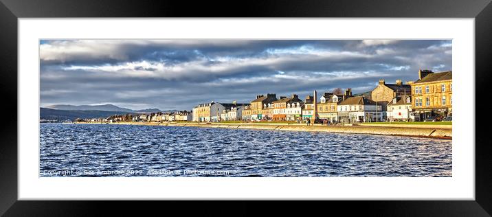 Helensburgh Framed Mounted Print by Ros Ambrose