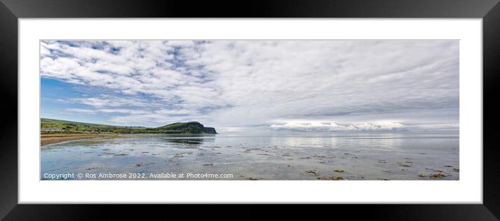 Heads of Ayr Framed Mounted Print by Ros Ambrose