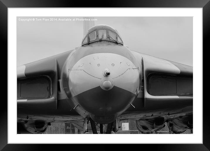 Vulcan XM607 The Bomber Of The Falklands. Framed Mounted Print by Tom Pipe