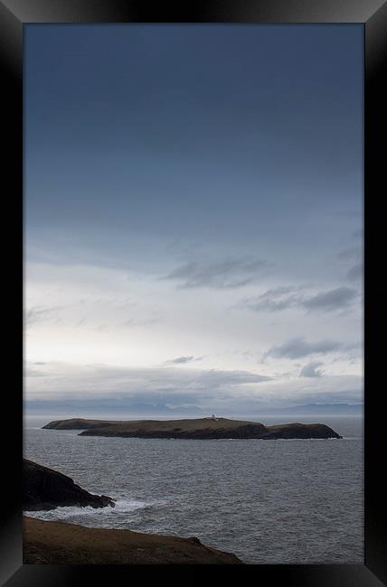 Bardsey Island Framed Print by Glenn Millington