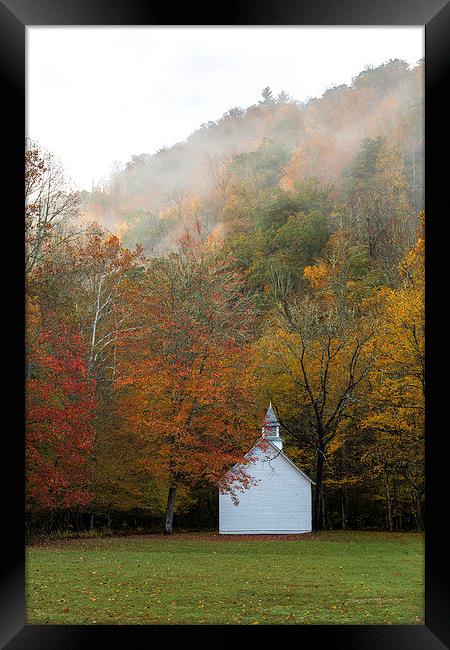  Country Church Framed Print by Timothy Bell