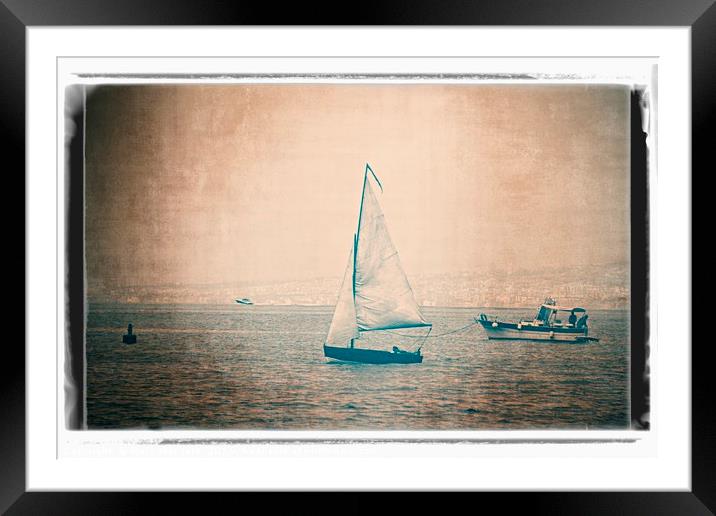 Remember That Summer Framed Mounted Print by Mary Machare