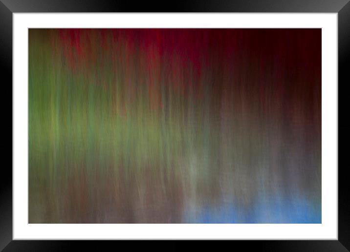  Smooth ripple Framed Mounted Print by Mina Ahmed