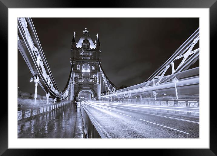 Monochrome moment Framed Mounted Print by Mina Ahmed