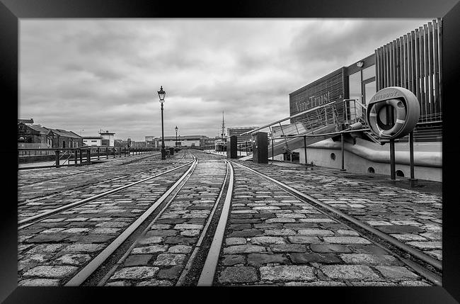  Tracks to Nowhere Framed Print by Alan Whyte
