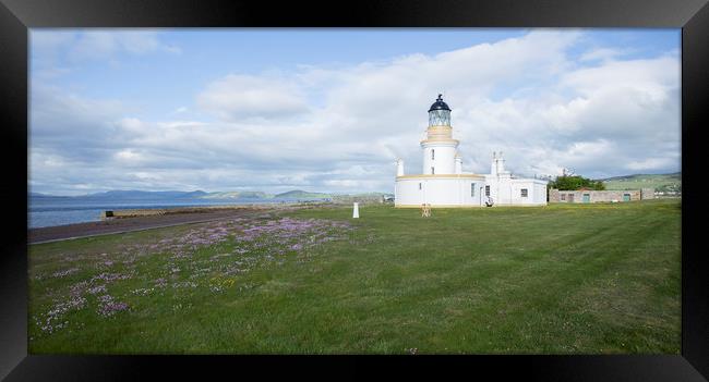 Chanonry Point lighthouse Framed Print by Alan Whyte