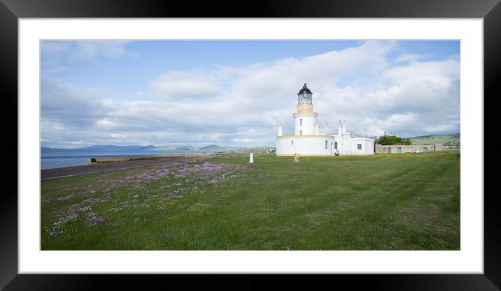 Chanonry Point lighthouse Framed Mounted Print by Alan Whyte