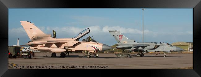 Final Checks before Departure Framed Print by Martyn Wraight