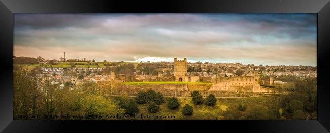 Richmond Castle Framed Print by Ben Wilkinson