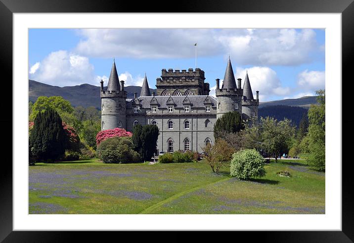 Inveraray Castle Framed Mounted Print by Paul Collis