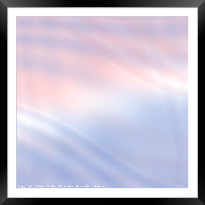 Abstract #5 (square format) Framed Mounted Print by Peter Yardley
