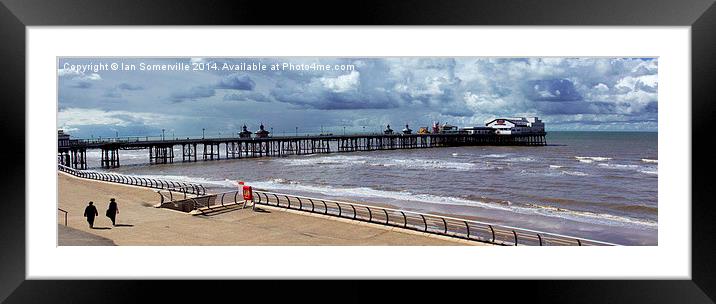 Blackpool North Pier Framed Mounted Print by Ian Somerville