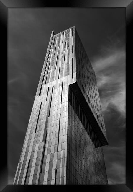 Beetham Tower, Manchester Framed Print by Andrew Kearton