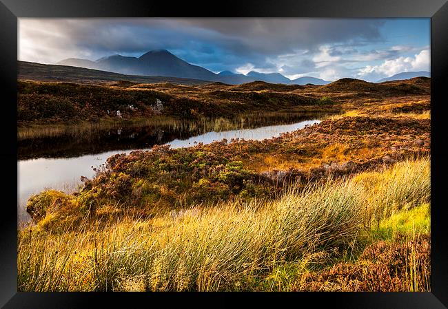  Autumn on the Isle of Skye, Scotland Framed Print by Andrew Kearton
