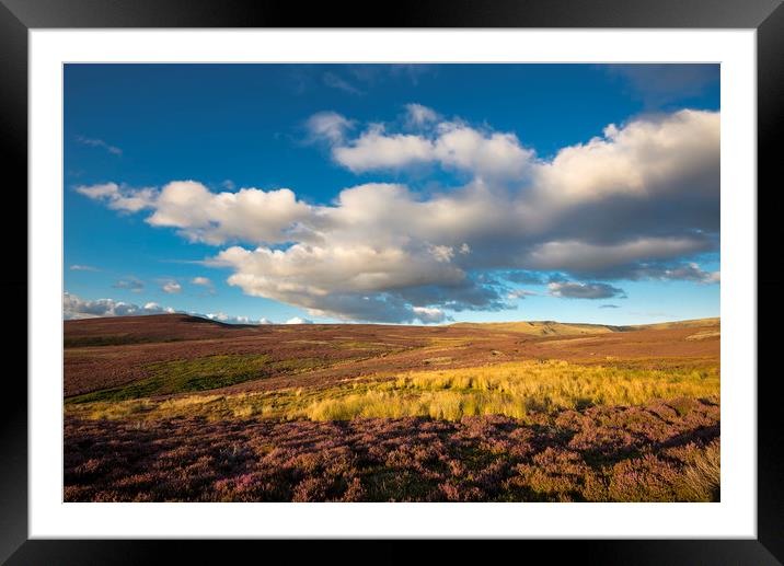 Summer in the High Peak Framed Mounted Print by Andrew Kearton