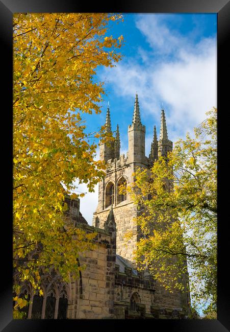 Cathedral of the Peak, Tideswell, Derbyshire Framed Print by Andrew Kearton