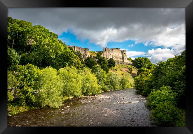 Richmond Castle, North Yorkshire Framed Print by Andrew Kearton