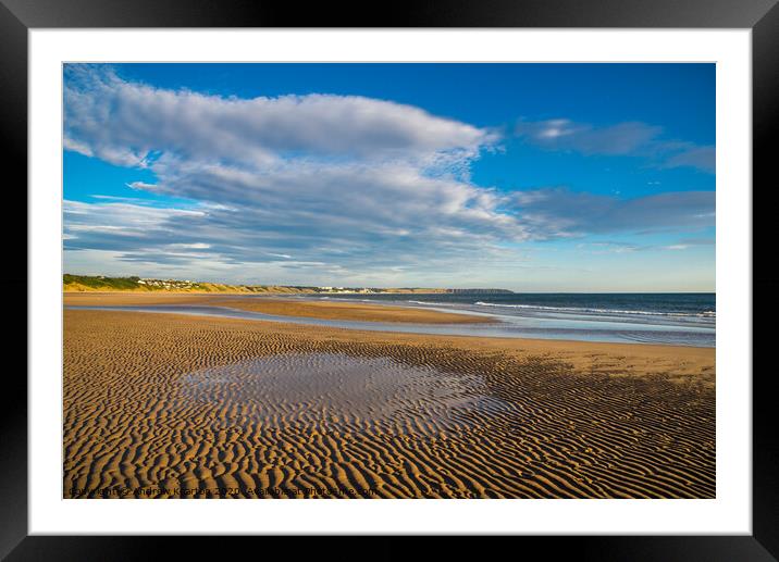 Filey Bay, North Yorkshire Framed Mounted Print by Andrew Kearton