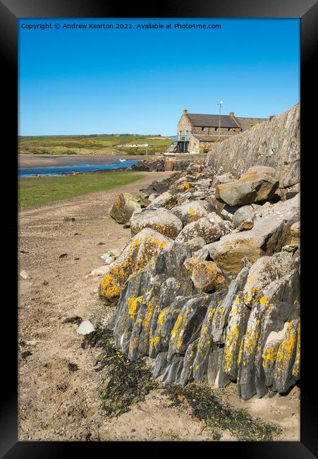 Newport Parrog, Pembrokeshire, Wales Framed Print by Andrew Kearton