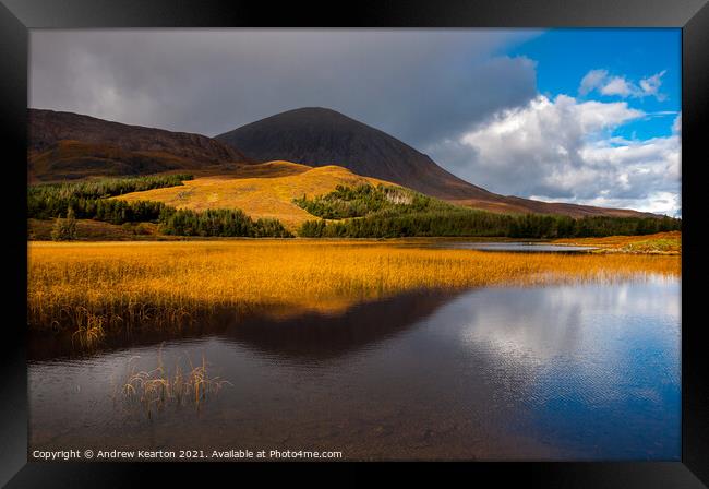 Loch Cill Chriosd, Isle of Skye, Scotland Framed Print by Andrew Kearton