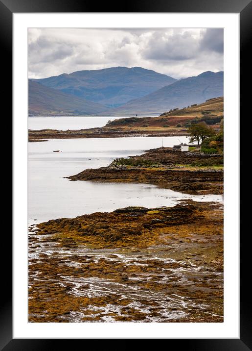 Isleornsay, Isle of Skye, Scotland Framed Mounted Print by Andrew Kearton