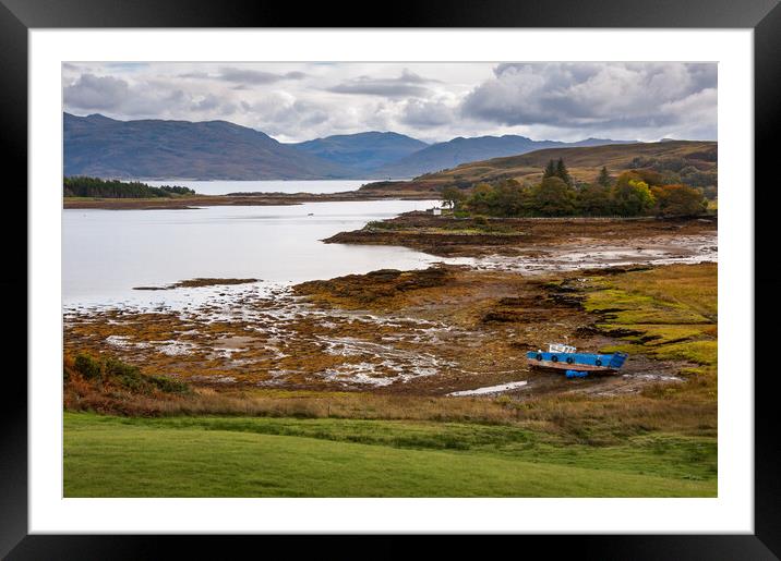 Isleornsay, Isle of Skye, Scotland Framed Mounted Print by Andrew Kearton