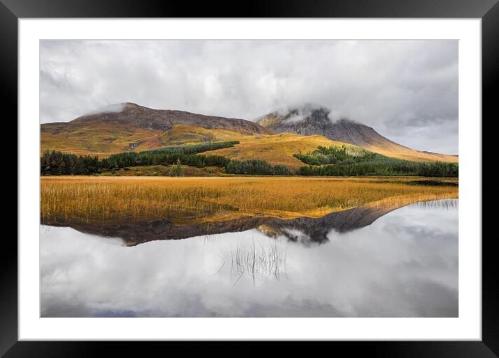 Loch Cill Chriosd, Isle of Skye, Scotland Framed Mounted Print by Andrew Kearton