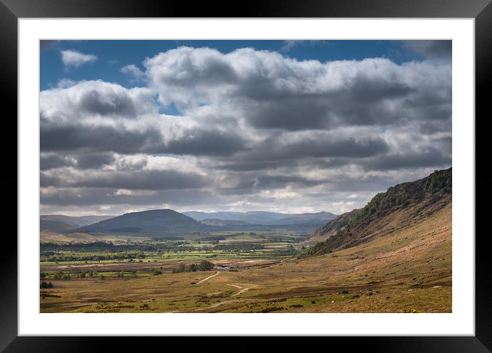 Mungrisedale in the English Lake District Framed Mounted Print by John Malley