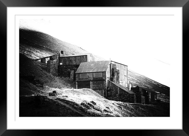 The Old Abandoned Mine Framed Mounted Print by John Malley