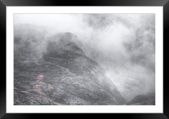 Mountain Moods  Framed Mounted Print by John Malley