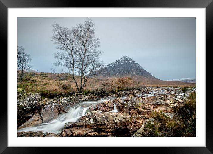 A Quiet Winter's Day Framed Mounted Print by John Malley