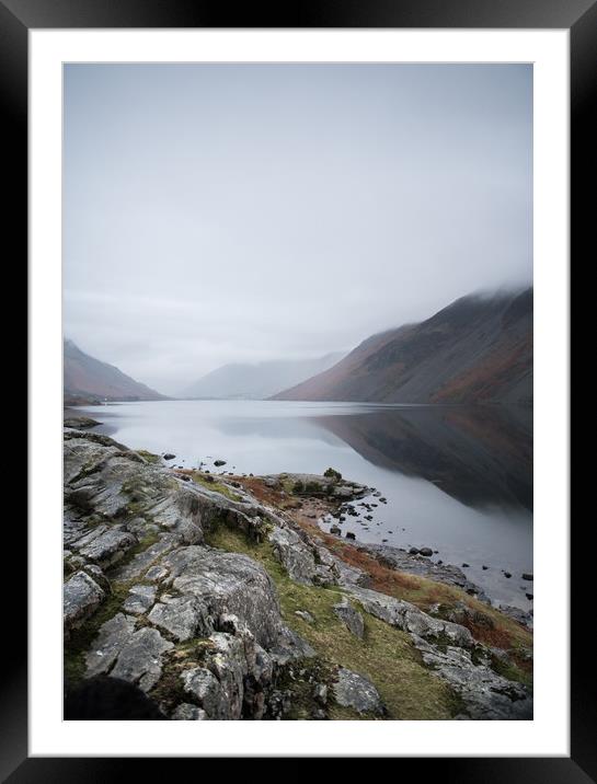 Calmness and Tranquility Framed Mounted Print by John Malley