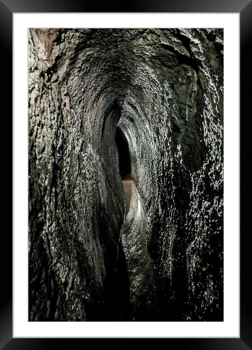 Deep Underground Framed Mounted Print by John Malley