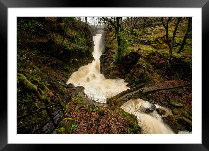 The White Force Framed Mounted Print by John Malley