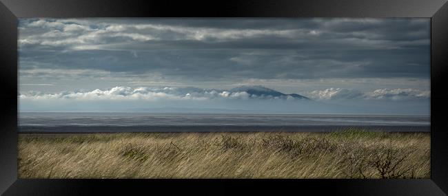 Criffel over Solway Framed Print by John Malley