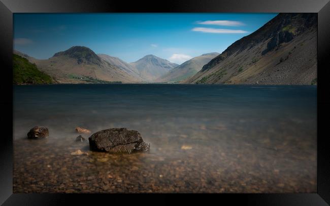 Wastwater Blues Framed Print by John Malley