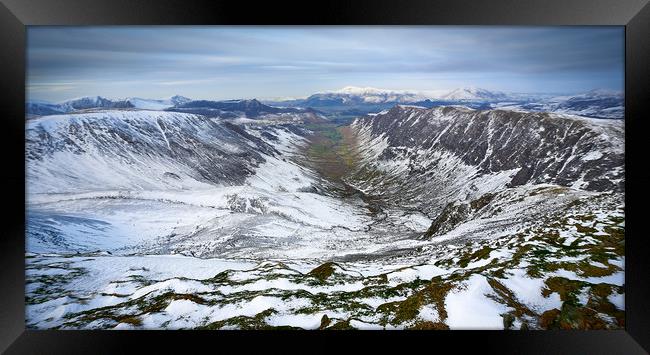 A Newlands Winter Framed Print by John Malley