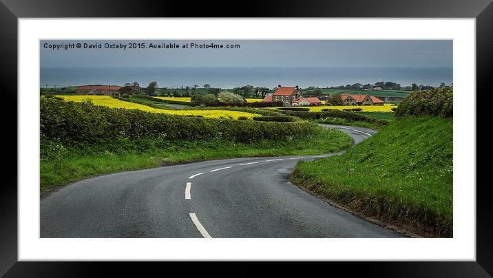  Winding Road Framed Mounted Print by David Oxtaby  ARPS