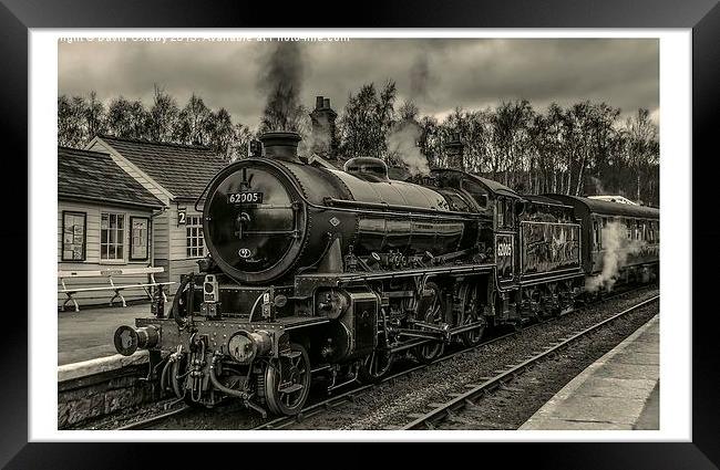 62005 at Grosmont Station Framed Print by David Oxtaby  ARPS