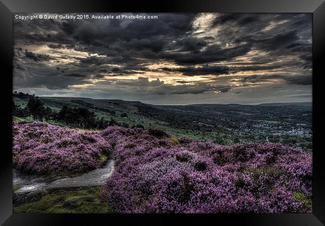 After the Storm - Ilkley Moor Framed Print by David Oxtaby  ARPS